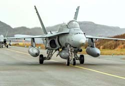 Picture of the McDonnell Douglas CF-18 Hornet