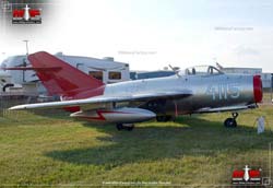 Picture of the Mikoyan-Gurevich MiG-15 (Fagot)