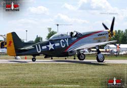 Picture of the North American P-51 Mustang