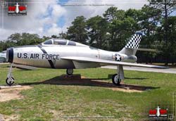 Picture of the Republic F-84 Thunderstreak
