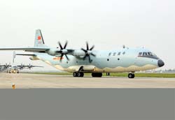 Picture of the Shaanxi Y-9