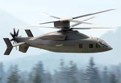 Picture of the Sikorsky-Boeing Defiant X