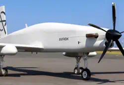 Details of the in-development French Turgis & Gaillard AAROK (ASA 1204) unmanned aerial combat vehicle drone
