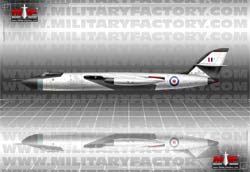 Picture of the Vickers Valiant LLB (Low-Level Bomber)