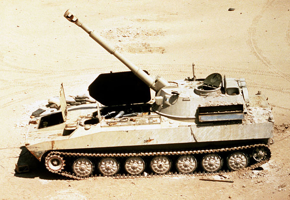 Image of the 2S1 Gvozdika (M1974)