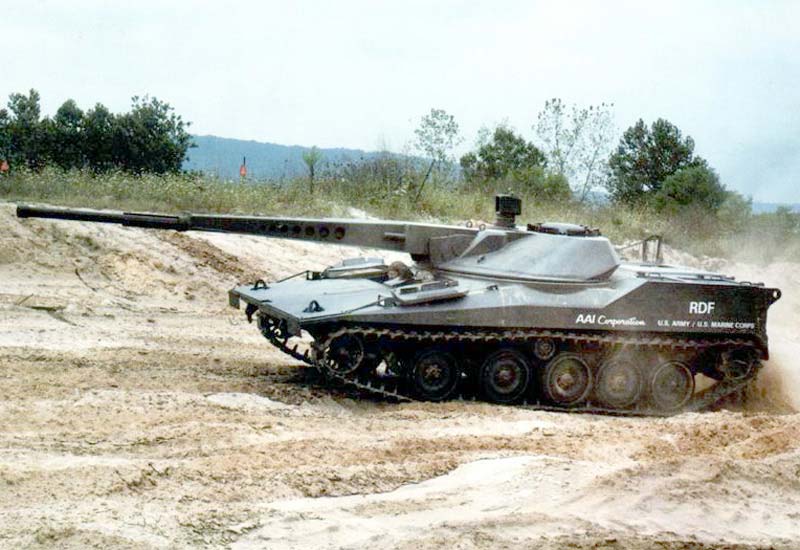 Image of the AAI Rapid Deployment Force / Light Tank (RDF / LT)