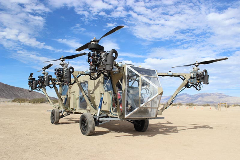 Image of the Advanced Tactics Black Knight Transformer (Flying Jeep)
