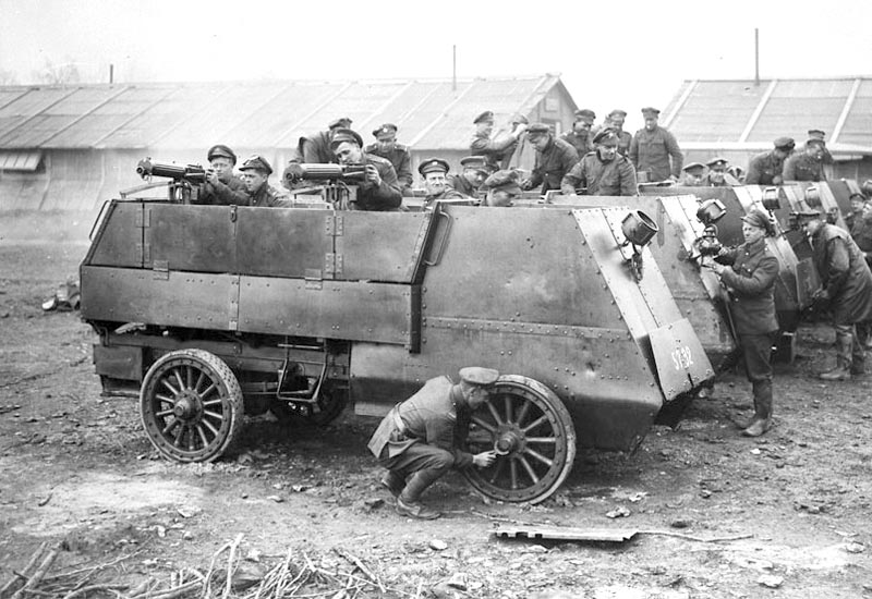 Image of the Armoured Autocar