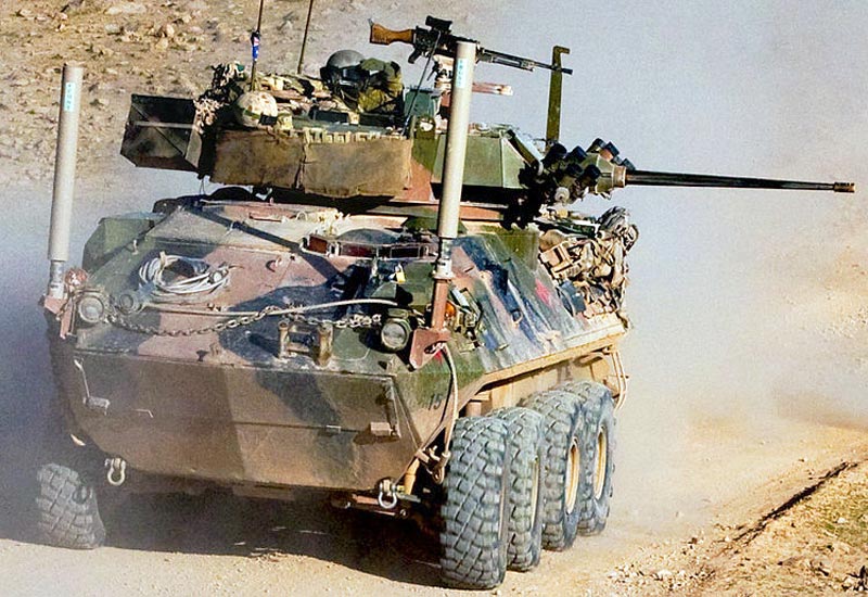 Image of the ASLAV (AuStralian Light Armored Vehicle)