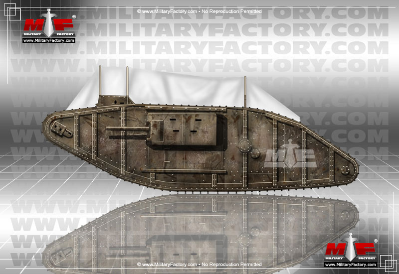 Image of the Tank Mk I (Big Willie / Centipede / Mother)