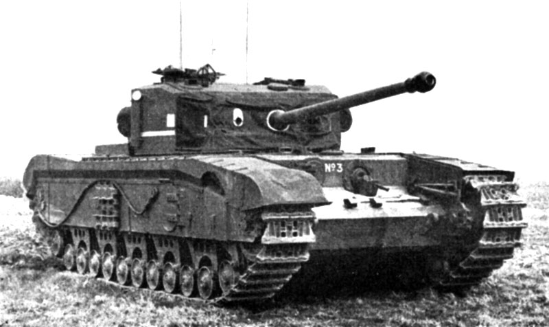 Image of the Infantry Tank Churchill (A43) Black Prince
