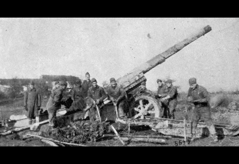 Strelets 155mm Cannon GPF MOD 1917 1/72 miniset A018 