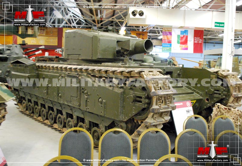Image of the Churchill AVRE (Armoured Vehicle Royal Engineers)