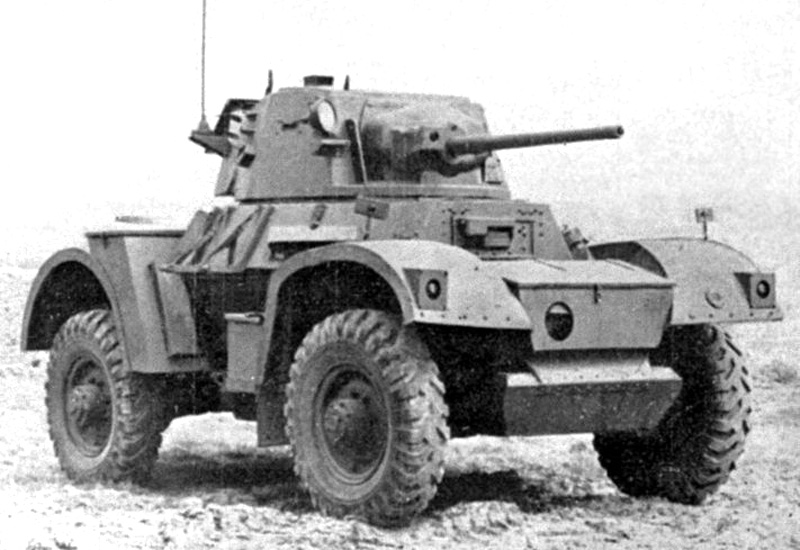 Image of the Daimler Armored Car