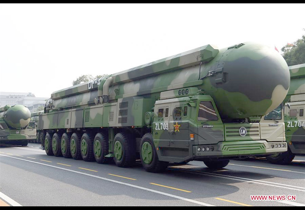 Image of the Dongfeng-41 (DF-41 / CSS-X-20)