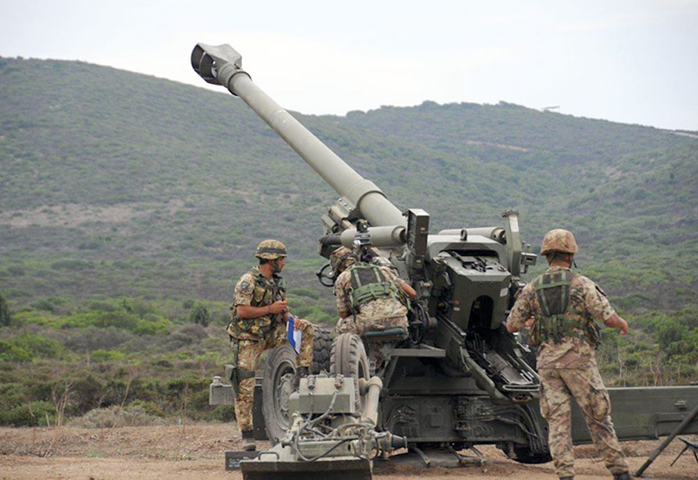 Image of the FH70 (Field Howitzer 1970)