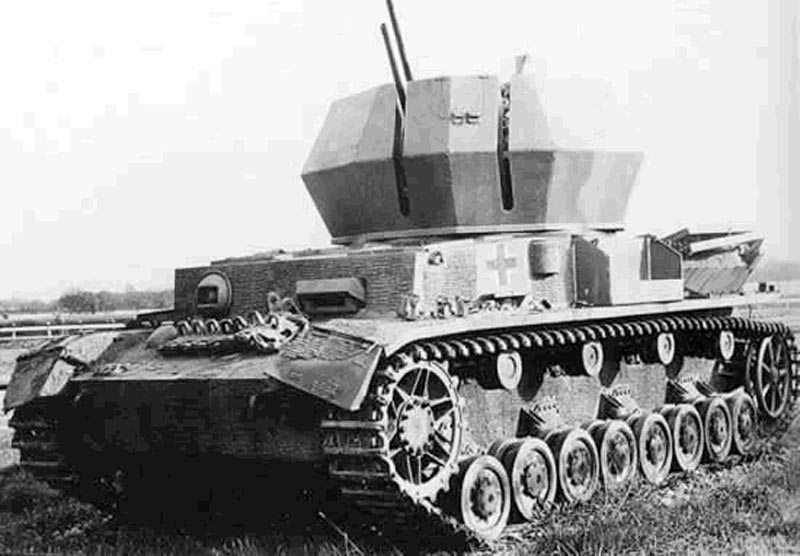 Image of the Flakpanzer IV Wirbelwind (Whirlwind)