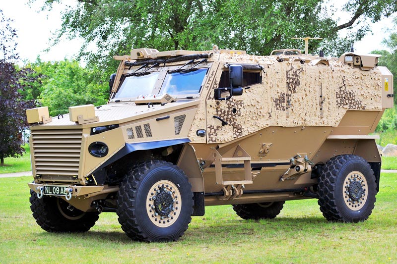 Image of the Foxhound Light Protected Patrol Vehicle (LPPV) (Ocelot)