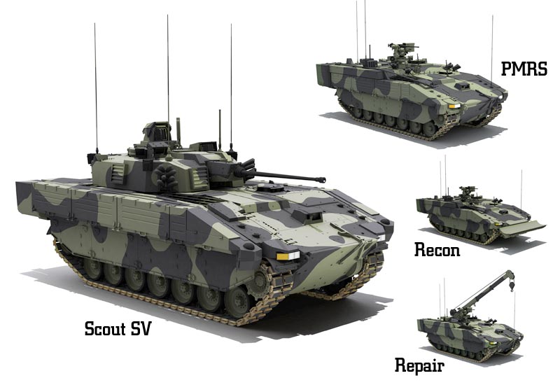 Image of the General Dynamics Ajax (Scout SV)