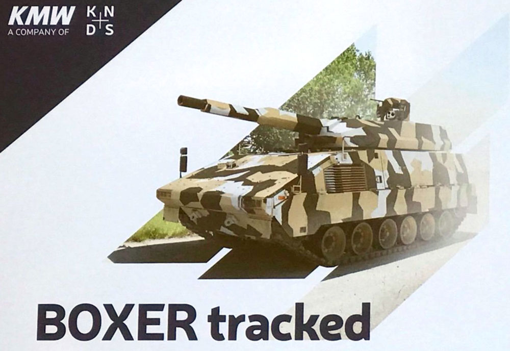 Image of the KMW Boxer