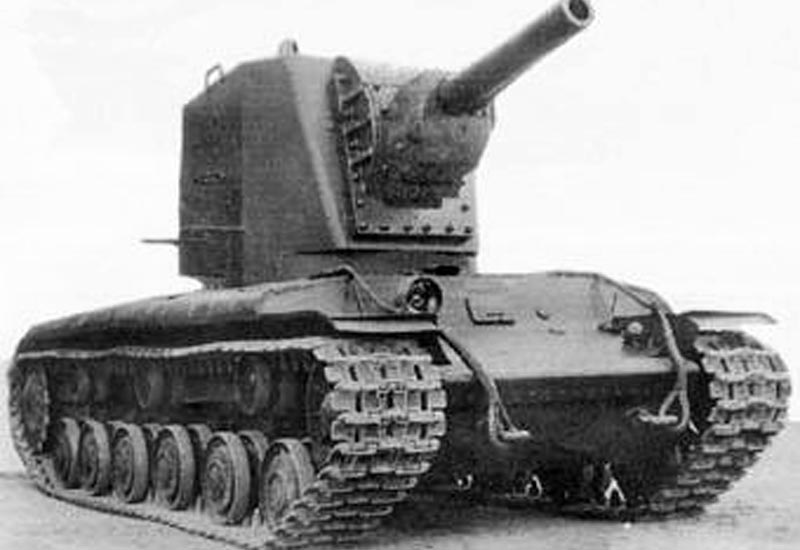 Image of the KV-2 (Klimenti Voroshilov)