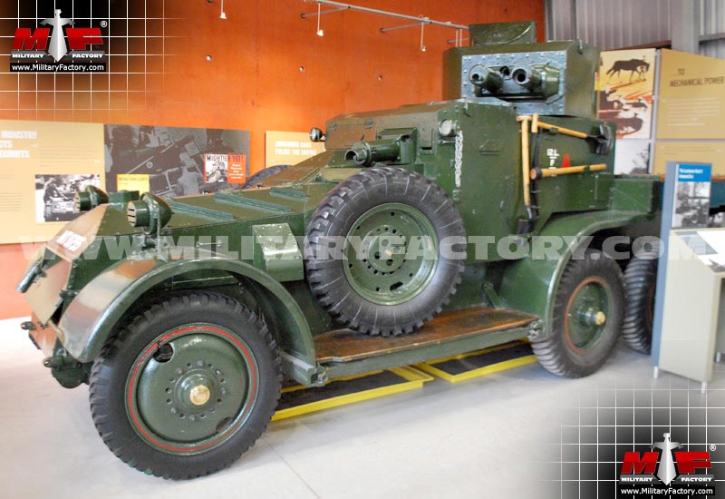 Image of the Lanchester Armored Car (6x4)