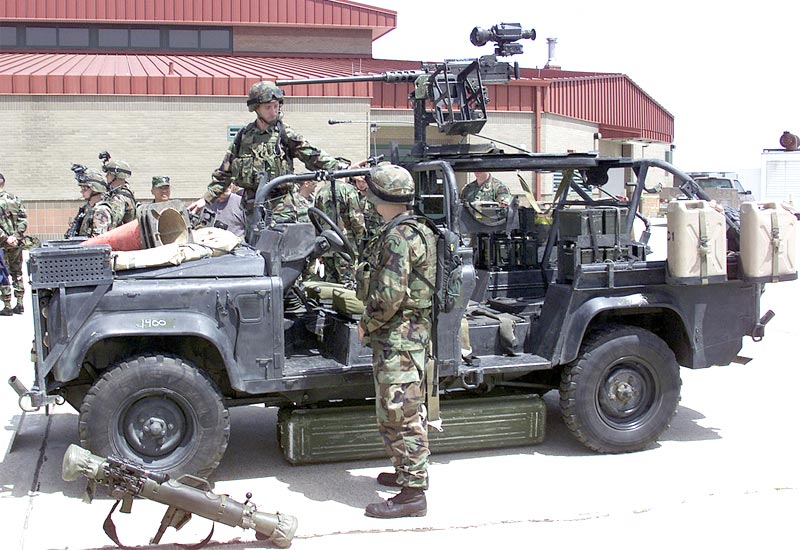 Image of the Land Rover Ranger Special Operations Vehicle (SOV)