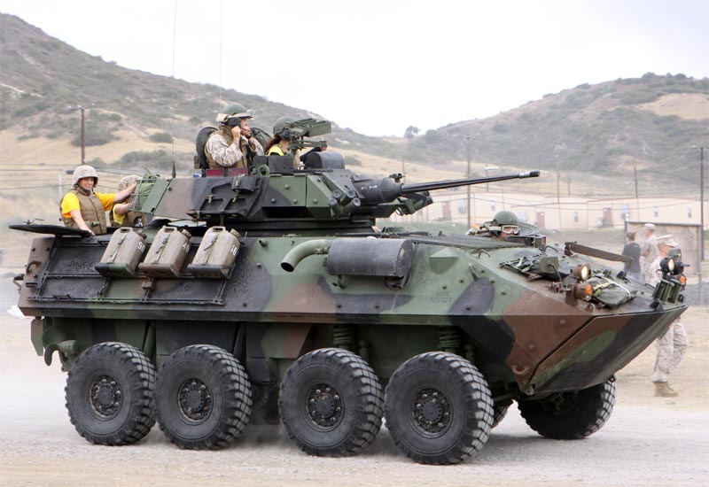 Image of the LAV-25 (Light Armored Vehicle 25)