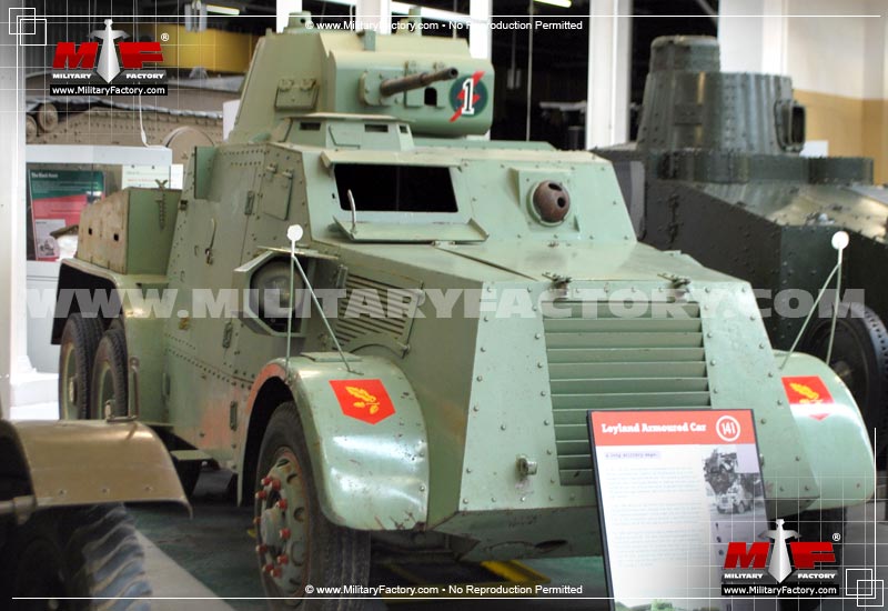 Image of the Leyland Armored Car
