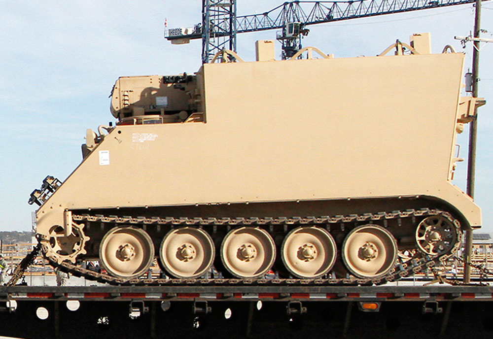 Image of the M1068 SICPS (Standard Integrated Command Post System)