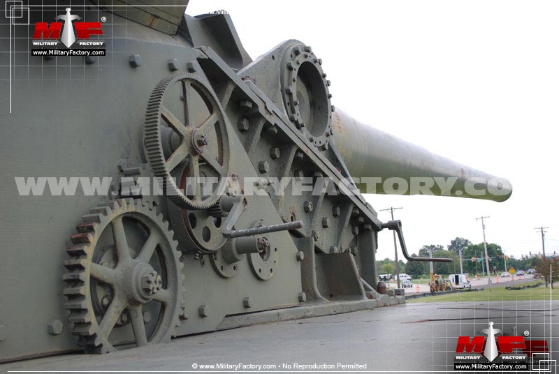 Image of the M1919 16-inch Naval Gun