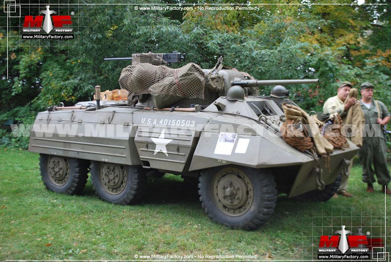 Image of the M8 Greyhound (Light Armored Car M8)
