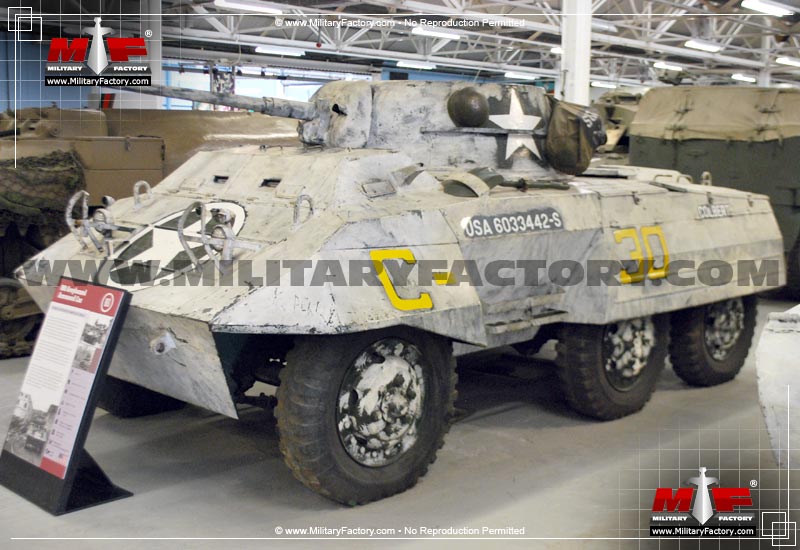 Image of the M8 Greyhound (Light Armored Car M8)