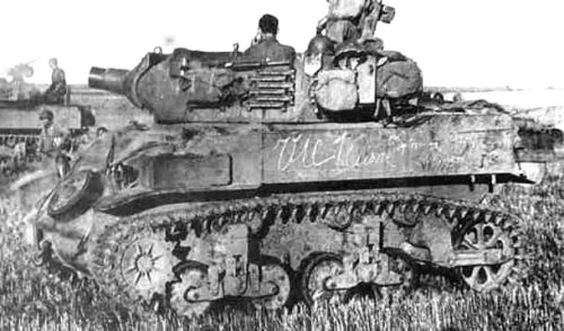 Image of the M8 Scott (Howitzer Motor Carriage M8)