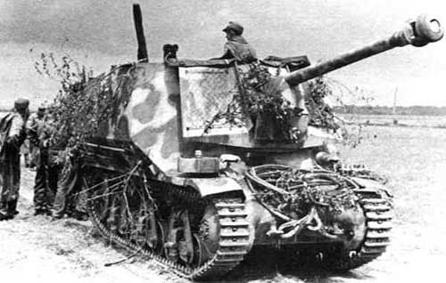 Image of the Geschutzpanzer 39H(f) 7.5cm PaK 40 Hotchkiss (Marder I)