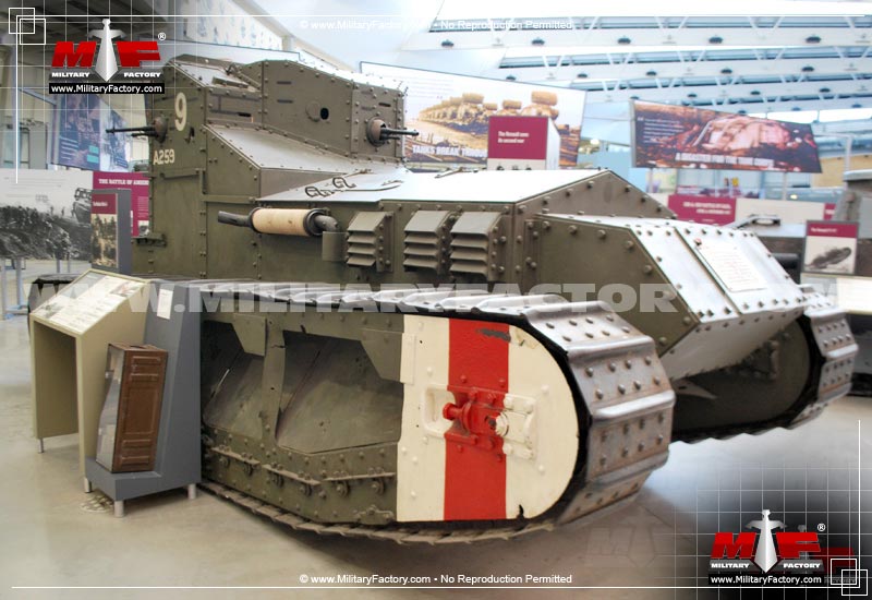 Image of the Medium Tank Mk A (Whippet)