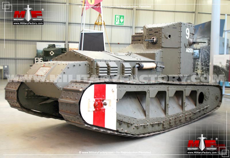 Image of the Medium Tank Mk A (Whippet)