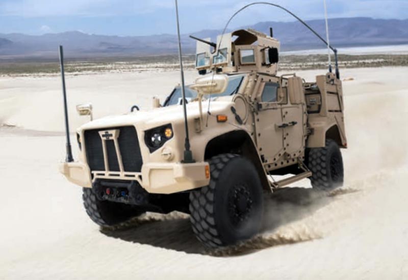 Image of the Oshkosh JLTV (Joint Light Tactical Vehicle)