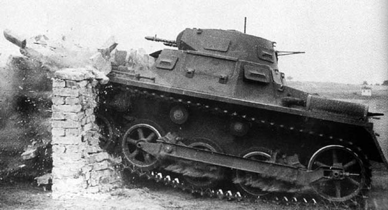 Image of the SdKfz 101 Panzer I