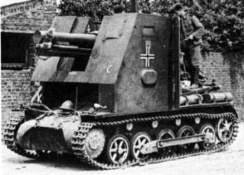 Image of the SdKfz 101 Panzer I
