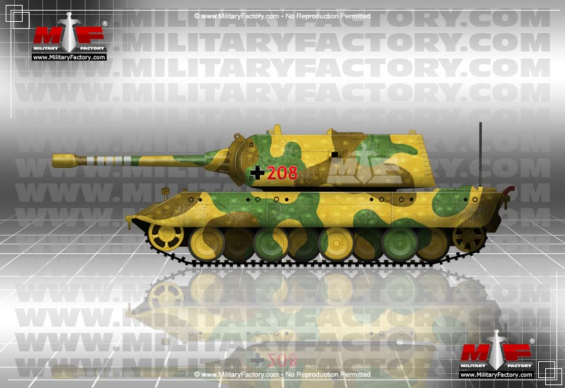 Image of the Panzerkampfwagen E-100 (Tiger Maus)