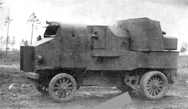 Image of the Putilov-Garford Armored Car