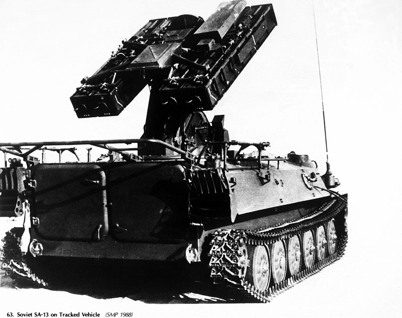 Image of the SA-13 (Gopher) / 9K35 Strela-10