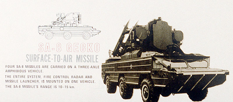 Image of the SA-8 (Gecko) / 9K33 OSA