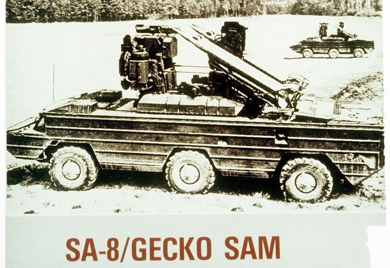Image of the SA-8 (Gecko) / 9K33 OSA