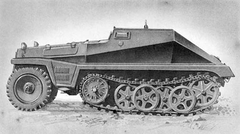 Image of the SdKfz 252 leiche Gepanzerte Munitionskraftwagen