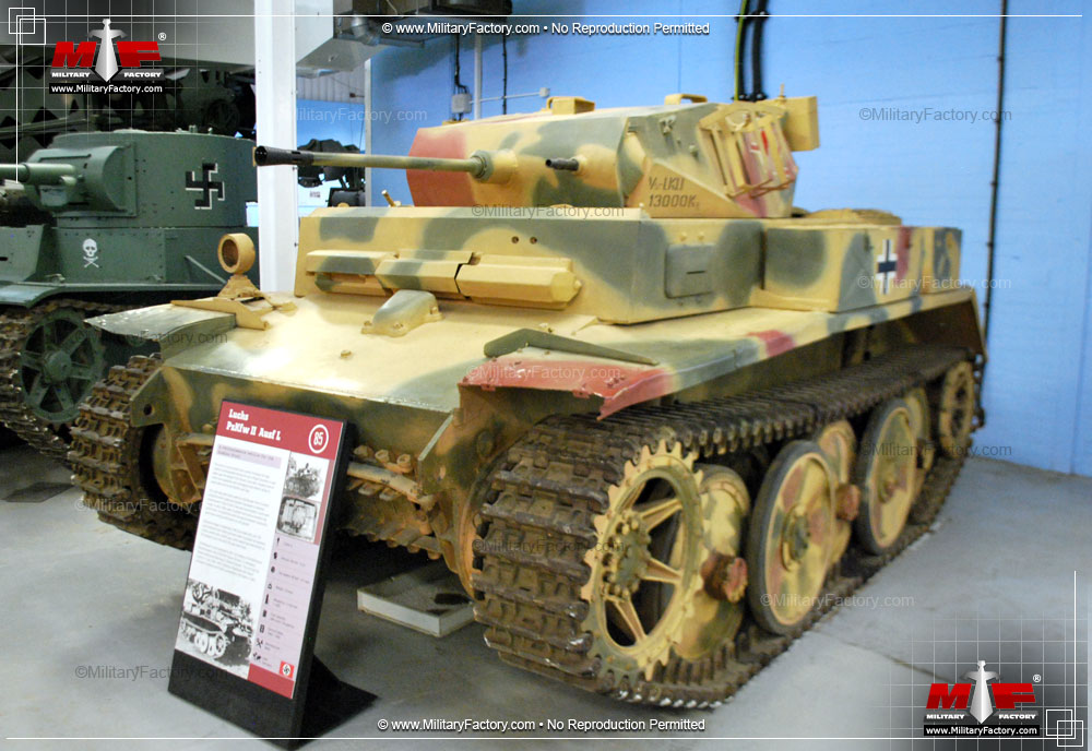 Image of the SdKfz 123 Panzerspahwagen II (Luchs)