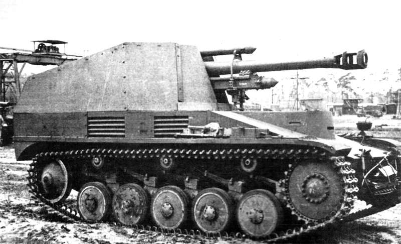Image of the SdKfz 124 (Wespe)