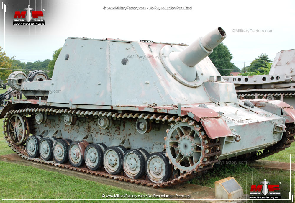 Image of the SdKfz 166 Sturmpanzer IV (Brummbar)