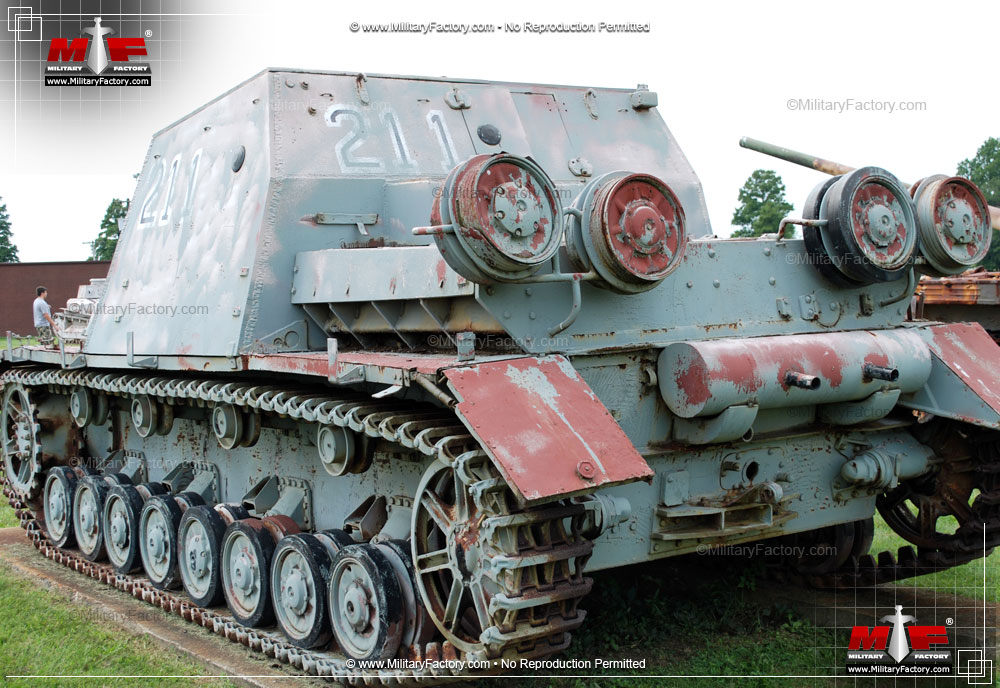 Image of the SdKfz 166 Sturmpanzer IV (Brummbar)